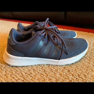 Adidas Navy Cloudfoam Tennis Shoes